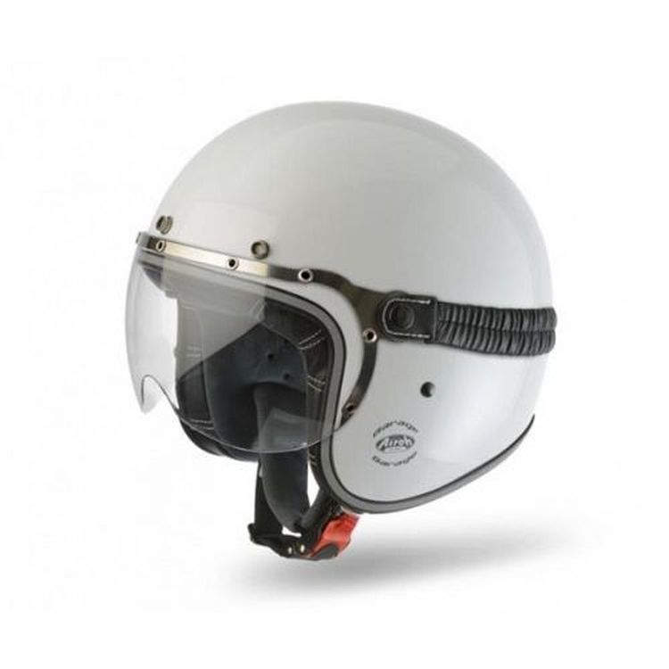 Airoh Garage Urban Jet Helmet - White Gloss